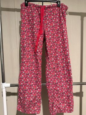 Vineyard Vines Pink Beach Print Pajama Pants